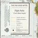 The Paradise Motel - Flight Paths (5 Track Album Sampler)