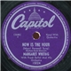 Margaret Whiting With Frank De Vol And His Orchestra - Now Is The Hour / But Beautiful