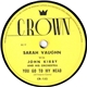 Sarah Vaughn with John Kirby And His Orchestra - You Go To My Head / It Might As Well Be Spring